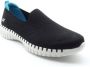 Skechers GO WALK Smart Sunday Brunch Dames Slip-On Sneakers Schoenen Zwart 124315-BKTQ - Thumbnail 6