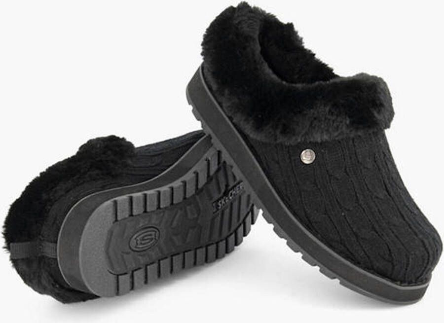 Skechers Keepsakes Ice Angel Dames Pantoffels Black