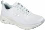 Skechers Skech-Air Element 2.0 Lomarc 232036-WBK Mannen Wit Sneakers Sportschoenen - Thumbnail 7