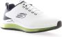 Skechers Skech-Air Element 2.0 Lomarc 232036-WBK Mannen Wit Sneakers Sportschoenen - Thumbnail 11