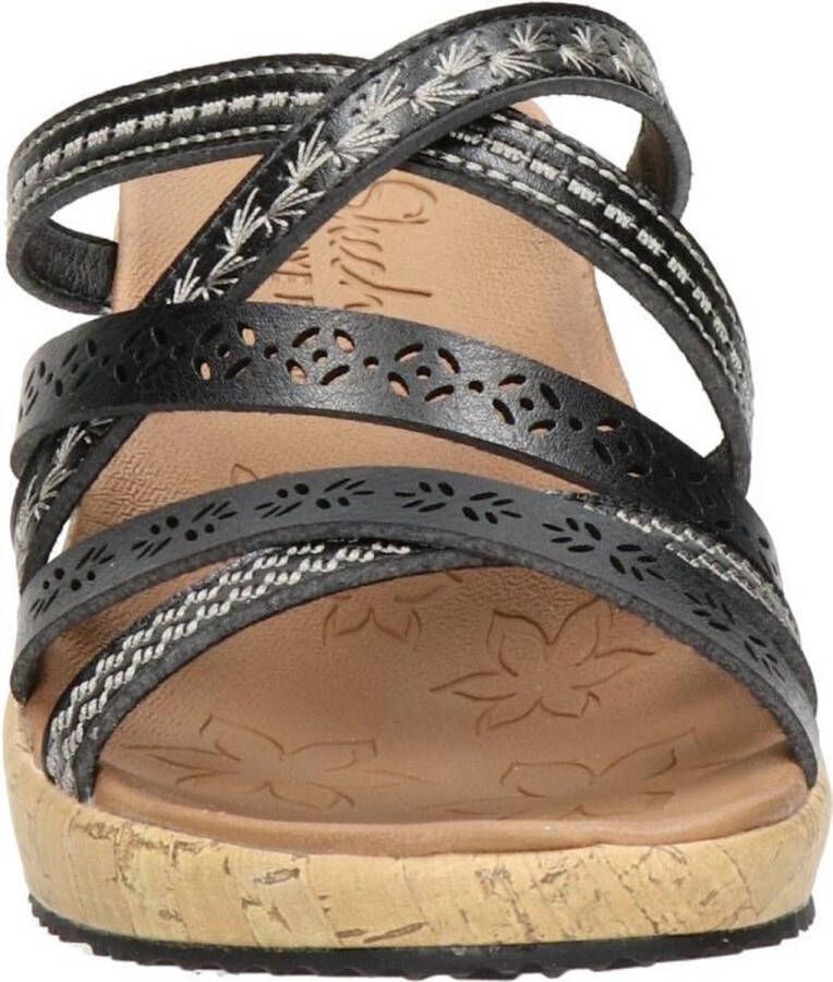 Skechers Luxe Foam dames slipper Zwart