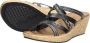 Skechers Beverlee Tiger Posse sandalen met sleehak zwart Dames - Thumbnail 10