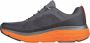 Skechers Max Cushioning Delta 220351-CCOR Mannen Grijs Hardloopschoenen - Thumbnail 5