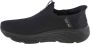 Skechers Max Cushioning Advantageous Slip-ins 220389-BBK Mannen Zwart Sneakers Sportschoenen - Thumbnail 3