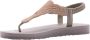 Skechers Meditation Pearl Perfection Dames Slippers Taupe - Thumbnail 12