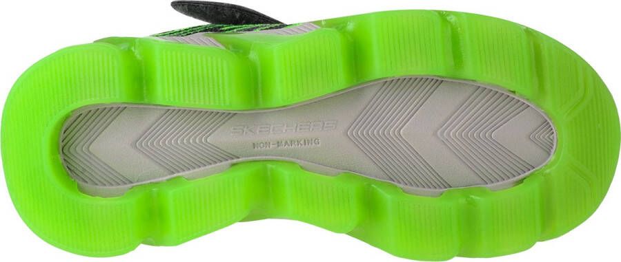 Skechers Mega Surge 400132L-CCLM voor een jongen Groen Sneakers Sportschoenen
