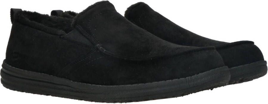 Skechers Melson Willmore Heren Sloffen Zwart