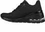 Skechers Million Air-Elevated Air 155401-BBK Vrouwen Zwart Sneakers - Thumbnail 13