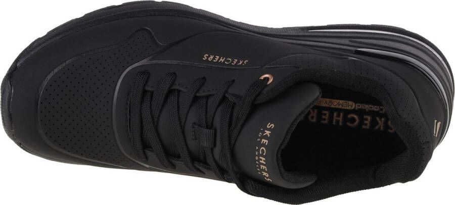 Skechers Million Air Elevated Air Dames Sneakers Zwart