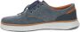 Skechers Moreno Ederson Sneakers Blauw Textiel Heren - Thumbnail 10