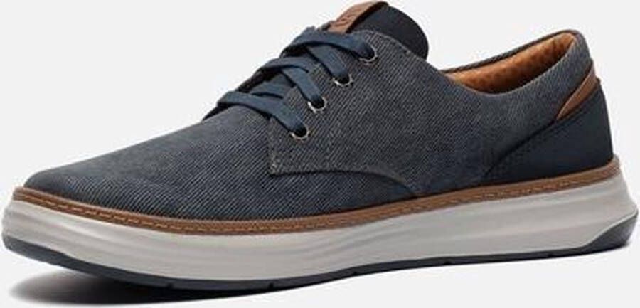 Skechers Moreno Ederson Heren Veterschoenen Navy