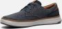 Skechers Moreno Ederson Sneakers Blauw Textiel Heren - Thumbnail 5