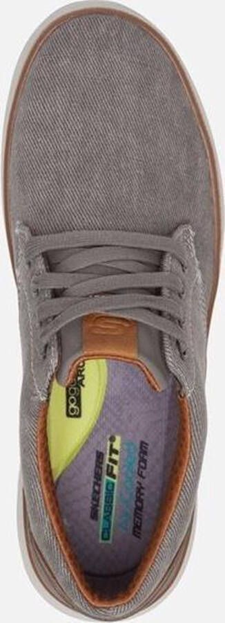 Skechers Moreno Ederson Sneakers Taupe Textiel Heren - Foto 14