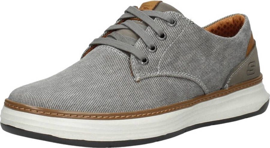 Skechers Moreno Ederson Sneakers Taupe Textiel Heren - Foto 12