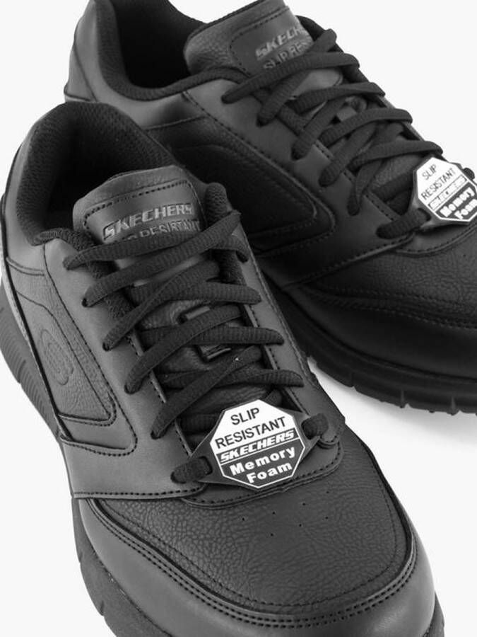 Skechers Nampa heren werkschoenen antislip Zwart