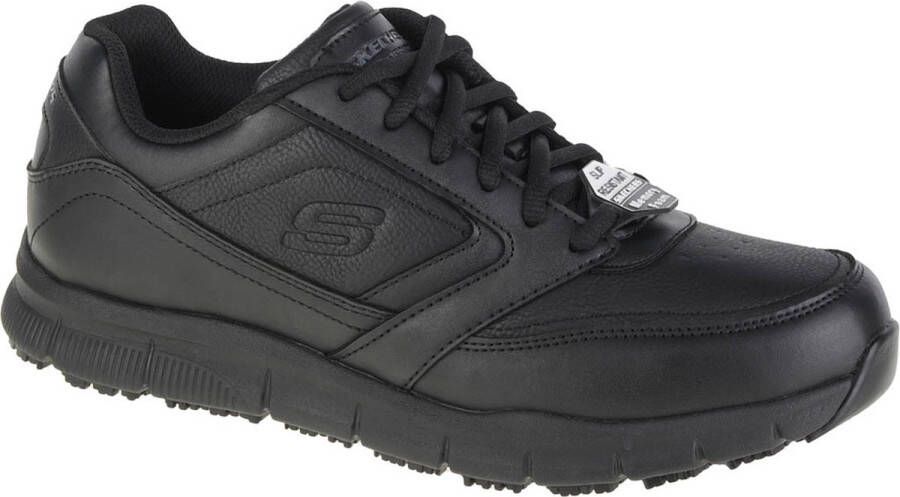 Skechers Nampa heren werkschoenen antislip Zwart Extra comfort Memory Foam