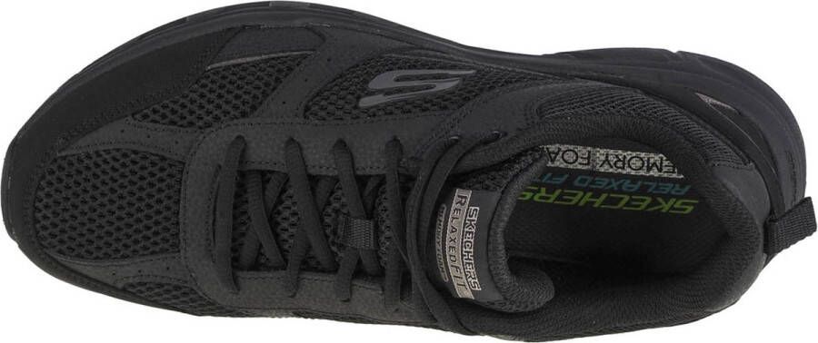 Skechers Oak Canyon heren wandelschoenen A Zwart Extra comfort Memory Foam