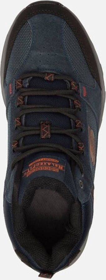 Skechers Oak Canyon heren wandelschoenen A B Blauw Extra comfort Memory Foam