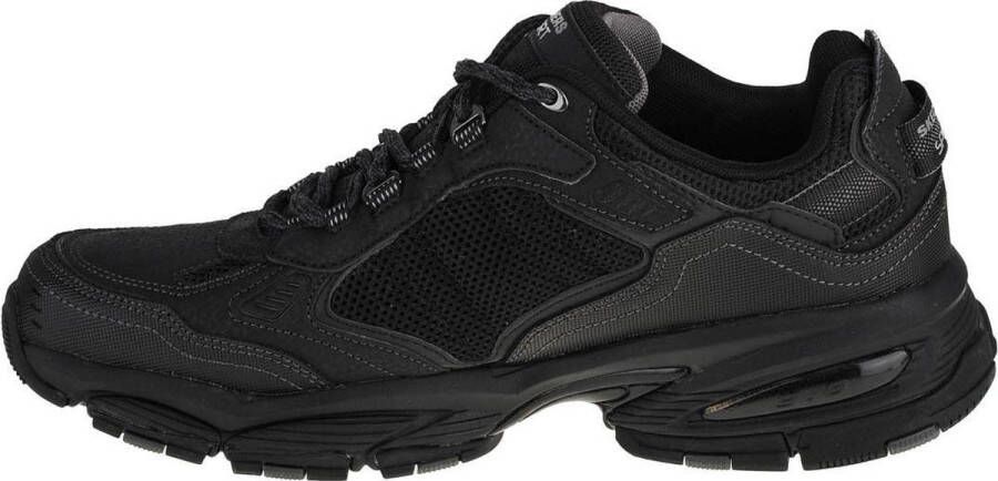 Skechers Oak Canyon-Redwick 51896-BBK Mannen Zwart Sneakers Schoenen