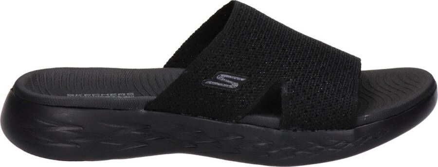 Skechers On The Go 600 dames slipper Zwart