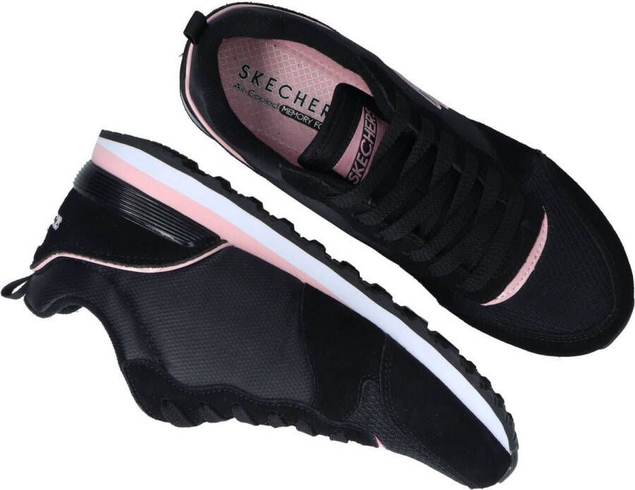 Skechers Originals OG 85 Step N Fly dames sneakers Zwart Extra comfort Memory Foam