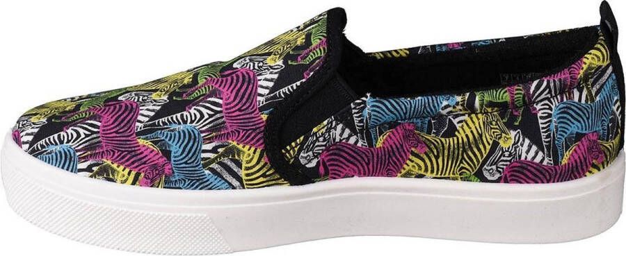 Skechers Poppy-Pop Art Animals 155077-BKMT Vrouwen Veelkleurig Sportschoenen Sneakers