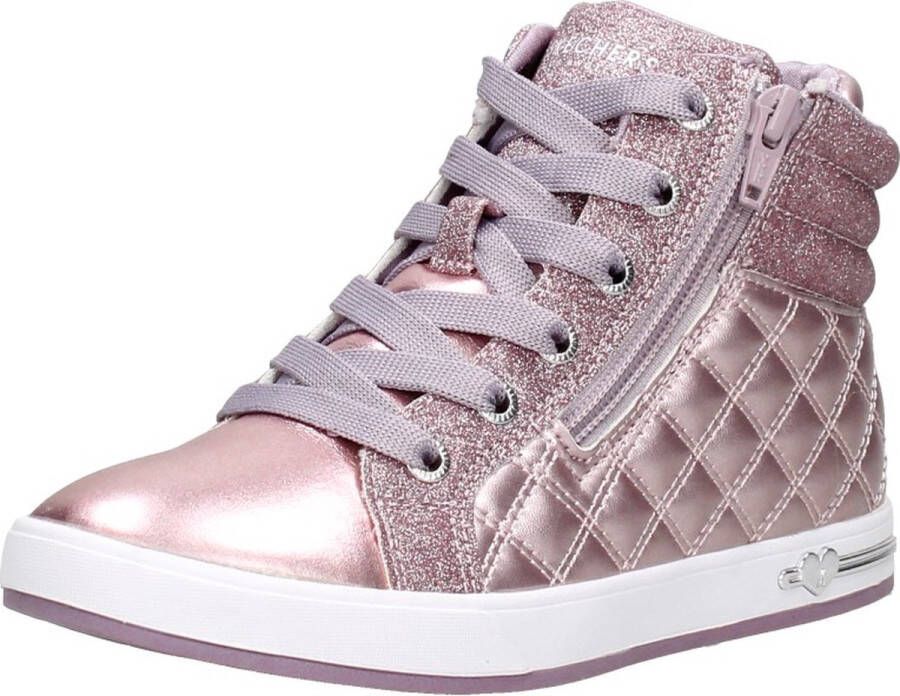 Skechers Quilted Squad Meisje Sneaker Roze