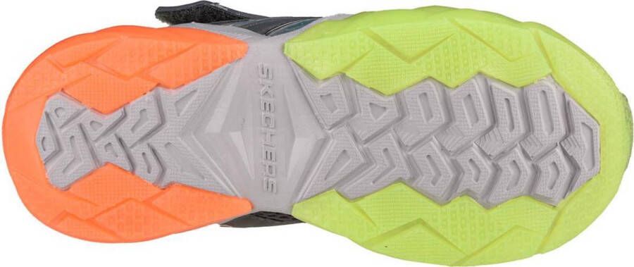 Skechers Rapid Flash 2.0-Soluxe 90726L-CCOR Kinderen Grijs sneakers - Foto 4