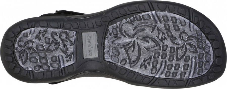 Skechers Reggae Slim–Takes Two 163112-BBK Vrouwen Zwart Sandalen - Foto 3