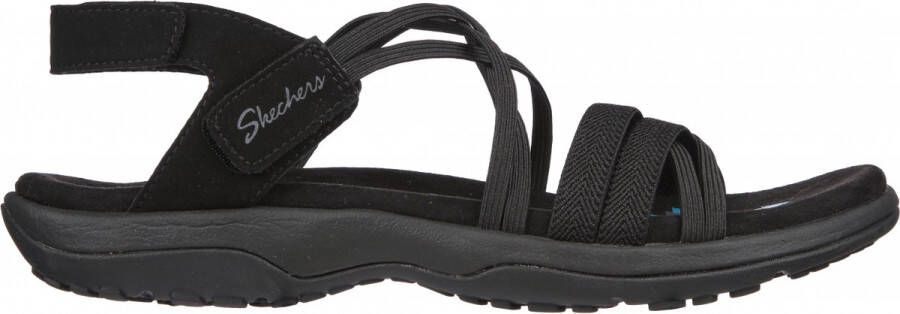 Skechers Reggae Slim–Takes Two 163112-BBK Vrouwen Zwart Sandalen - Foto 5