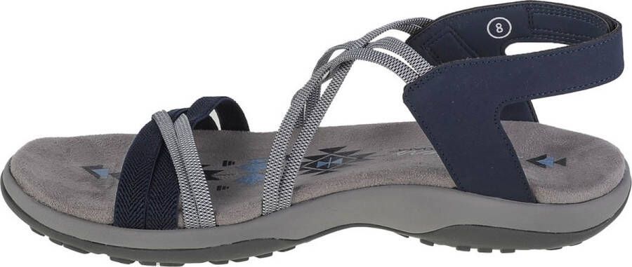 Skechers Reggae Slim–Takes Two 163112 NVY Vrouwen Marineblauw Sandalen - Foto 5