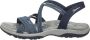 Skechers Reggae Slim Turn It Up Dames Sandalen Navy - Thumbnail 18