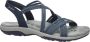 Skechers Reggae Slim Turn It Up Dames Sandalen Navy - Thumbnail 19