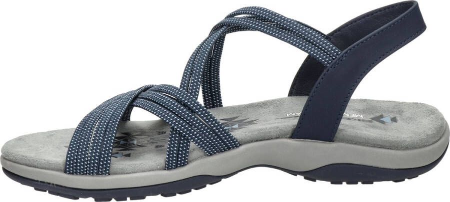 Skechers Reggae Slim Turn It Up Dames Sandalen Navy