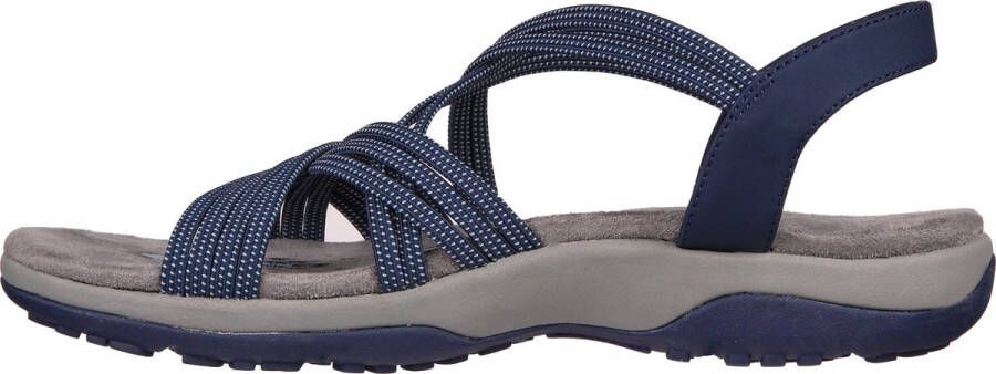 Skechers Reggae Slim Turn It Up Dames Sandalen Navy