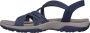 Skechers Reggae Slim Turn It Up Dames Sandalen Navy - Thumbnail 10