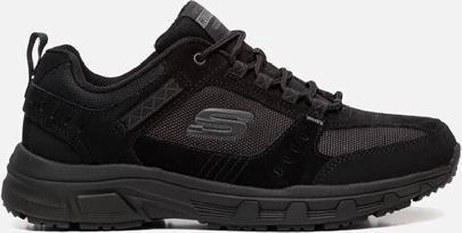 Skechers Sneakers Oak Canyon met memory foam-uitrusting vrijetijdsschoen lage schoen veterschoen