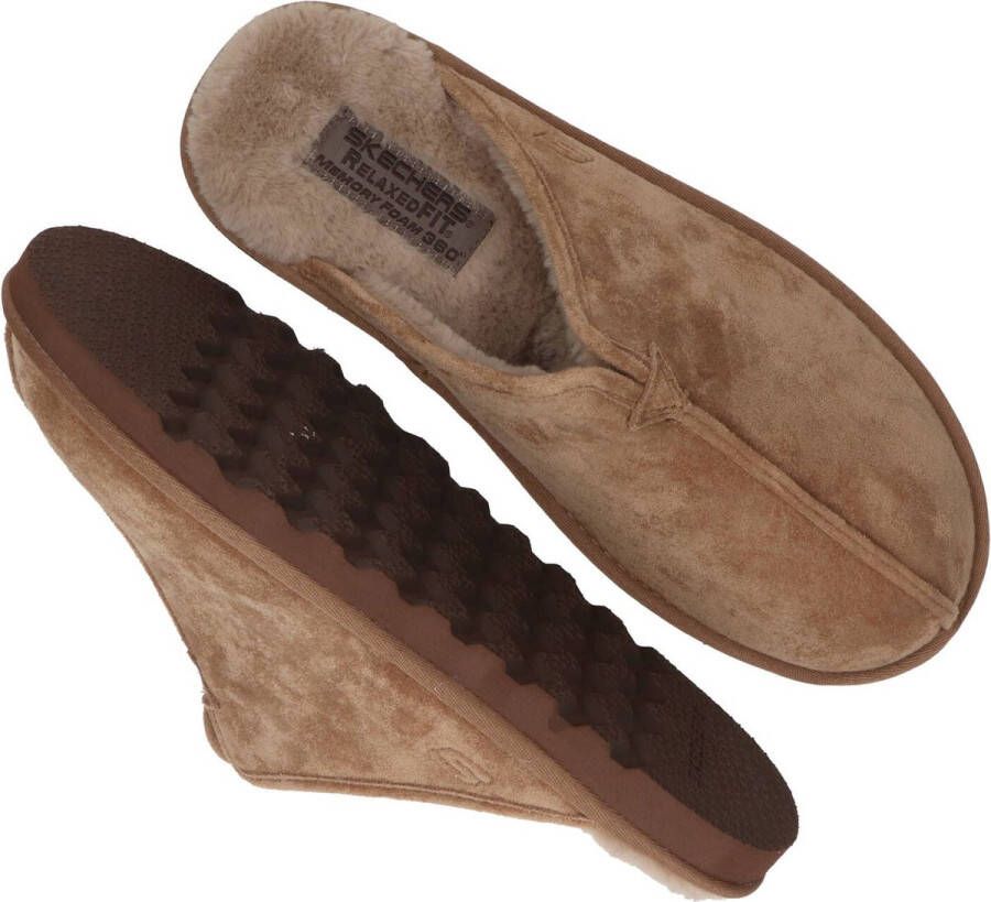 Skechers Renten Palco pantoffles cognac