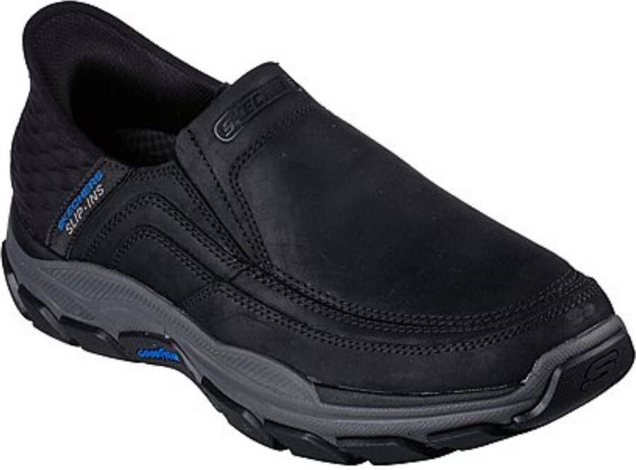 Skechers Respected Elgin Heren Instappers Zwart