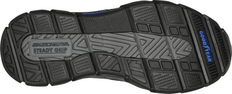 Skechers Respected Elgin Heren Instappers Zwart