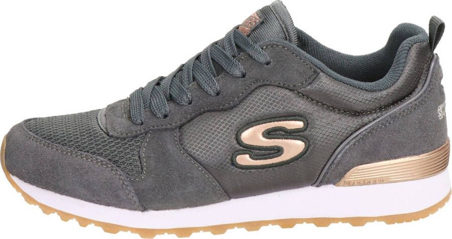 Skechers Sneakers GoldN Gurl Vrijetijdsschoen halfschoen veterschoen met air-cooled memory foam - Foto 10