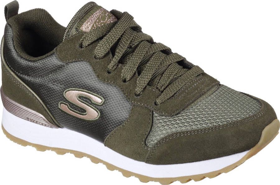 Skechers Retros-Og 85-Goldn Gurl Dames Sneakers Olive