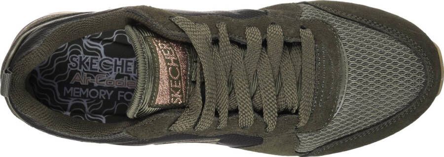 Skechers Retros-Og 85-Goldn Gurl Dames Sneakers Olive