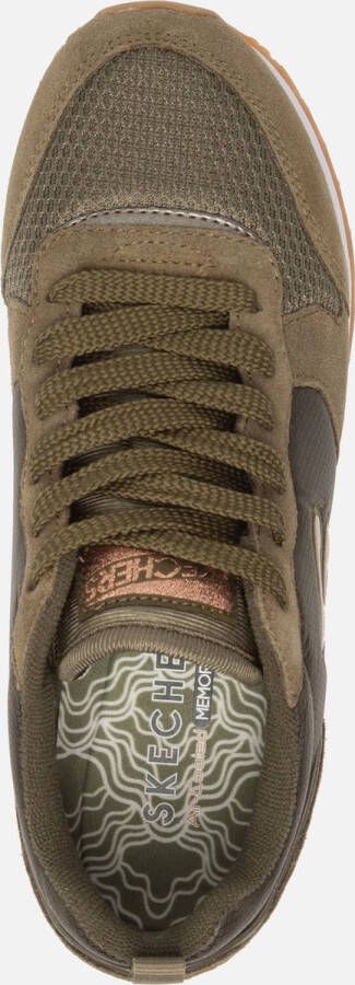 Skechers Retros-Og 85-Goldn Gurl Dames Sneakers Olive