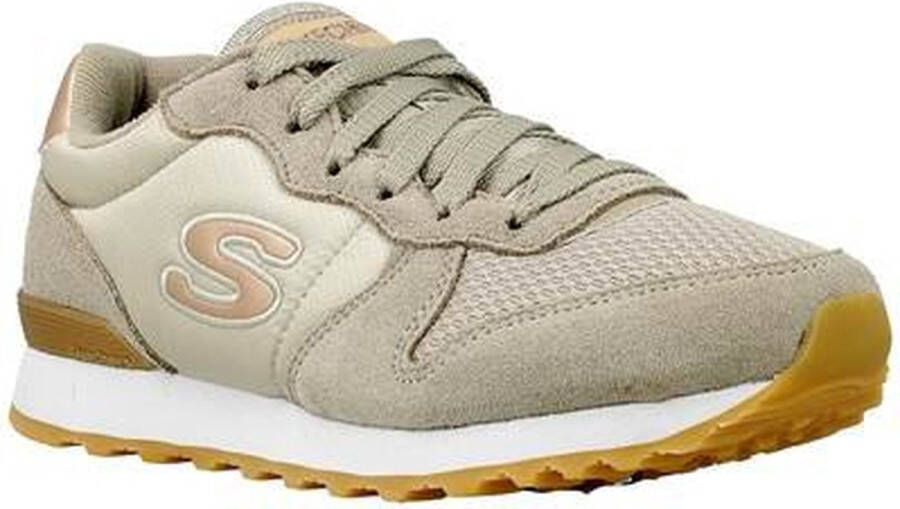 Skechers Retros-Og 85-Goldn Gurl Dames Sneakers Taupe