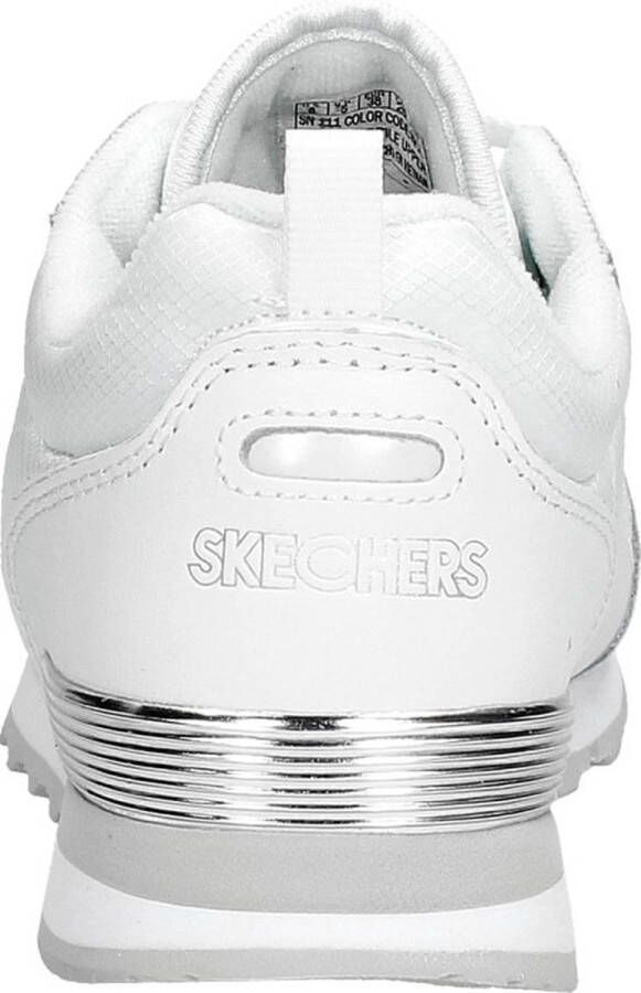 Skechers Sneakers Gold´n Gurl met metallic-details vrijetijdsschoen halfhoge schoen veterschoen