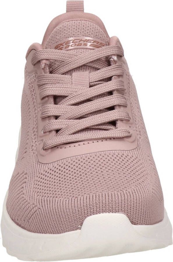 Skechers Running Shoes for Adults Bobs Sport Squad Pink