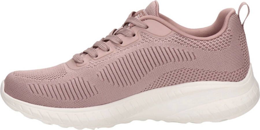 Skechers Running Shoes for Adults Bobs Sport Squad Pink