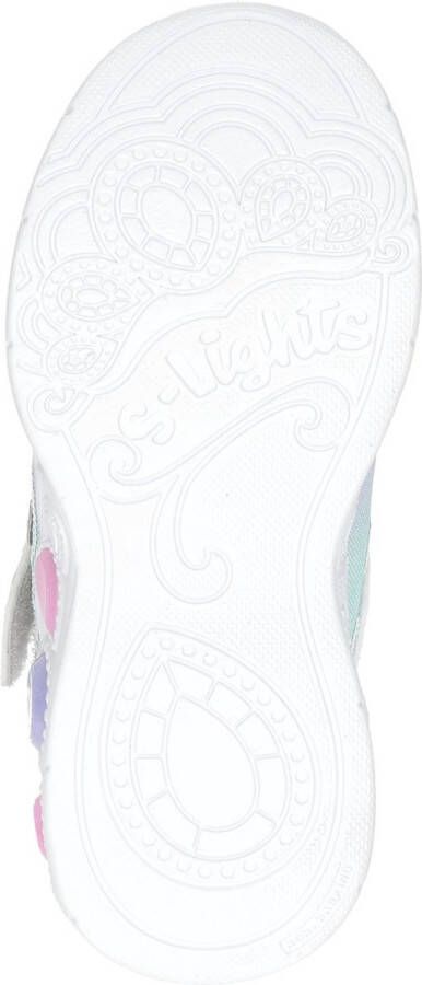 Skechers S Lights Princess Wishes meisjes sneaker Zilver