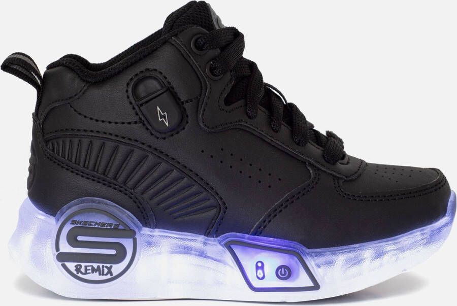 Skechers s-Lights Remix sneakers zwart Synthetisch Heren